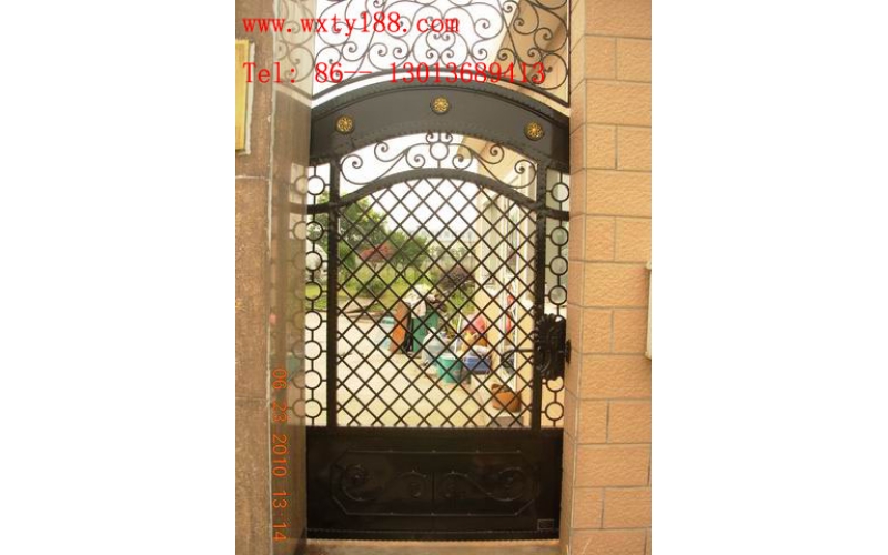 Wrought iron railings