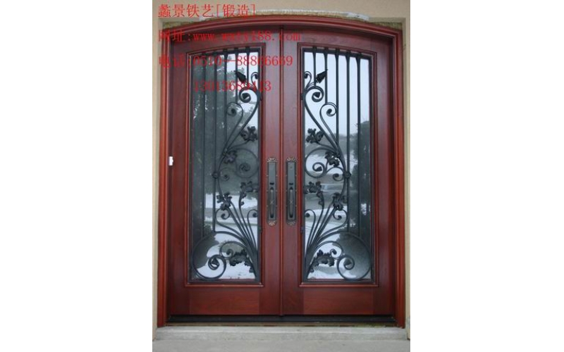 Wrought iron gate