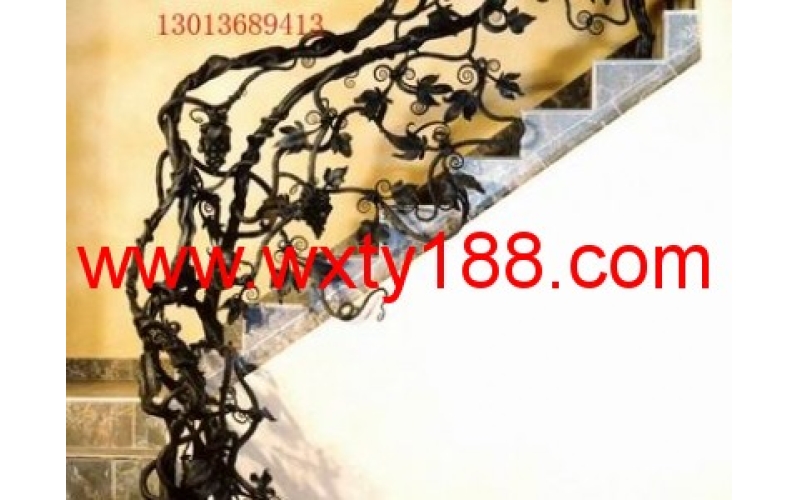 wrought iron rail indoor