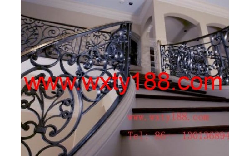 wrought iron rail indoor