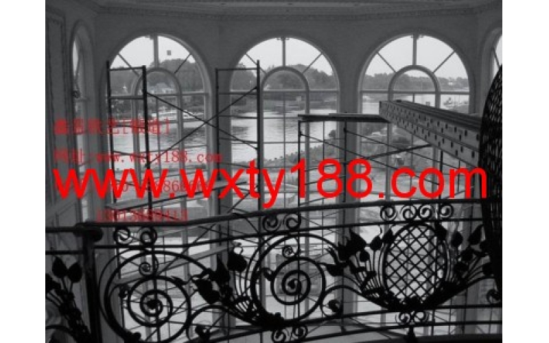 wrought iron rail indoor