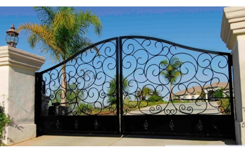 wrought iron gate picture