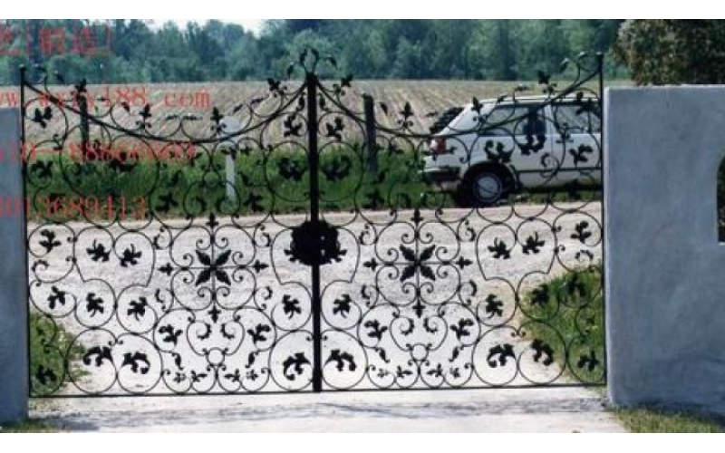 wrought iron gate picture