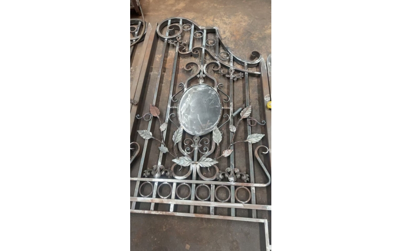 Wrought iron gates