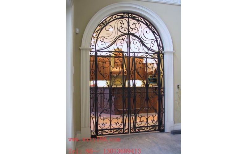 wrought iron gate
